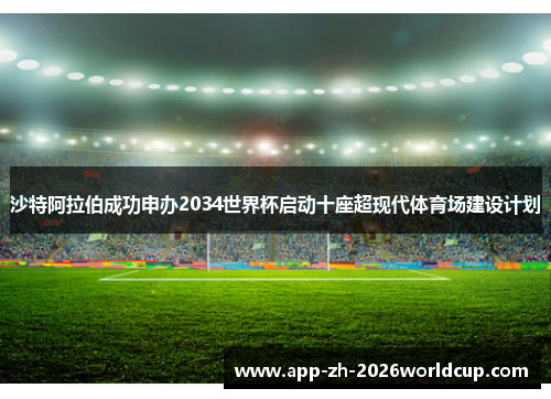 沙特阿拉伯成功申办2034世界杯启动十座超现代体育场建设计划 沙特阿拉伯成功申办2034世界杯启动十座超现代体育场建设计划
